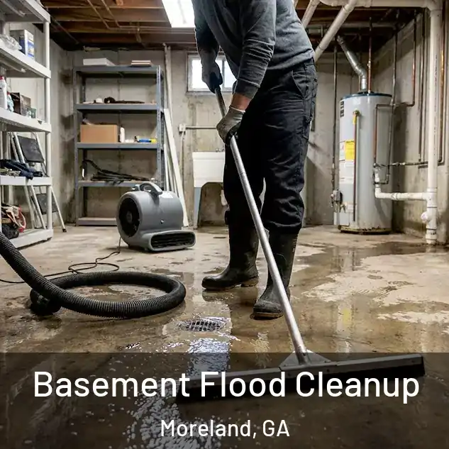  Basement Flood Cleanup Moreland, GA