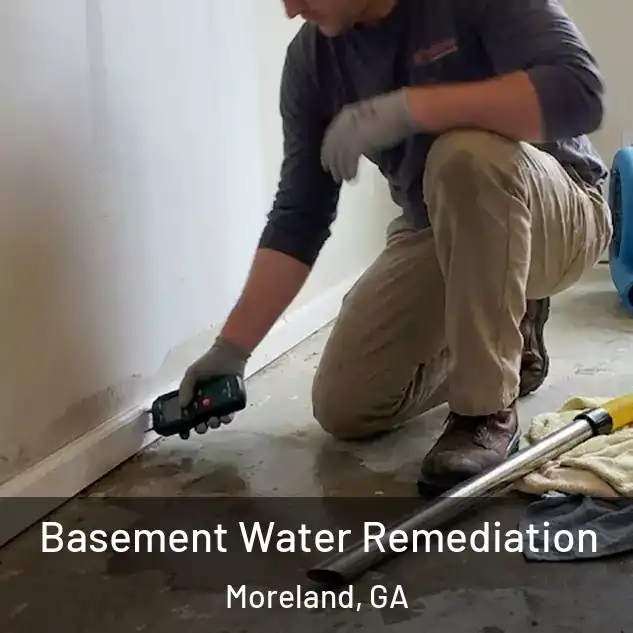 Basement Water Remediation Moreland, GA