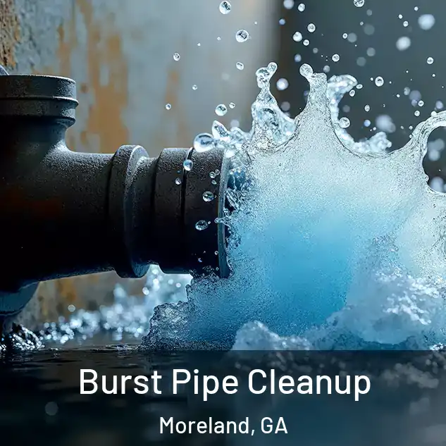  Burst Pipe Cleanup Moreland, GA
