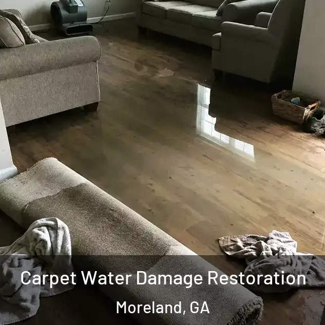  Carpet Water Damage Restoration Moreland, GA