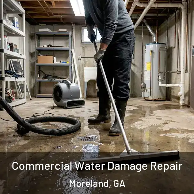  Commercial Water Damage Repair Moreland, GA