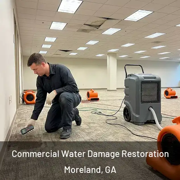  Commercial Water Damage Restoration Moreland, GA