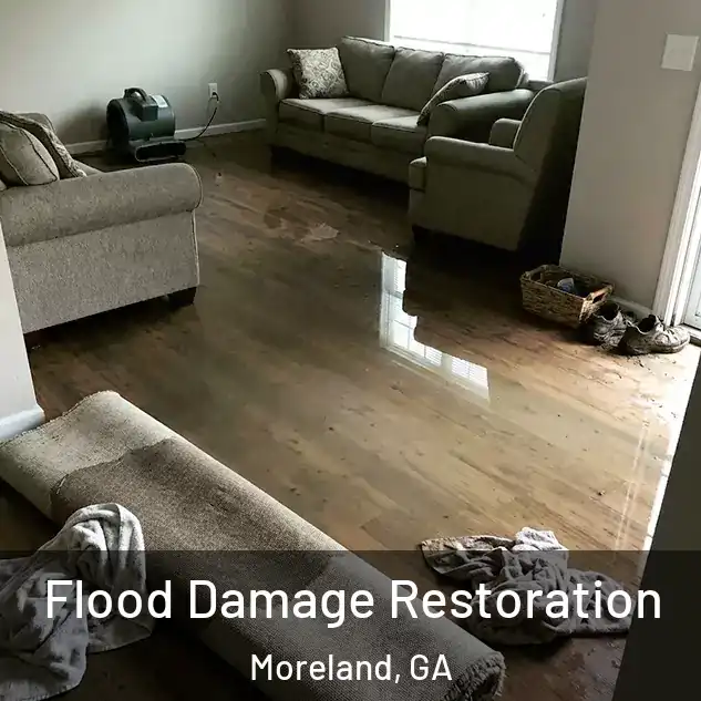 Flood Damage Restoration Moreland, GA