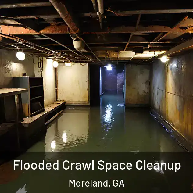  Flooded Crawl Space Cleanup Moreland, GA