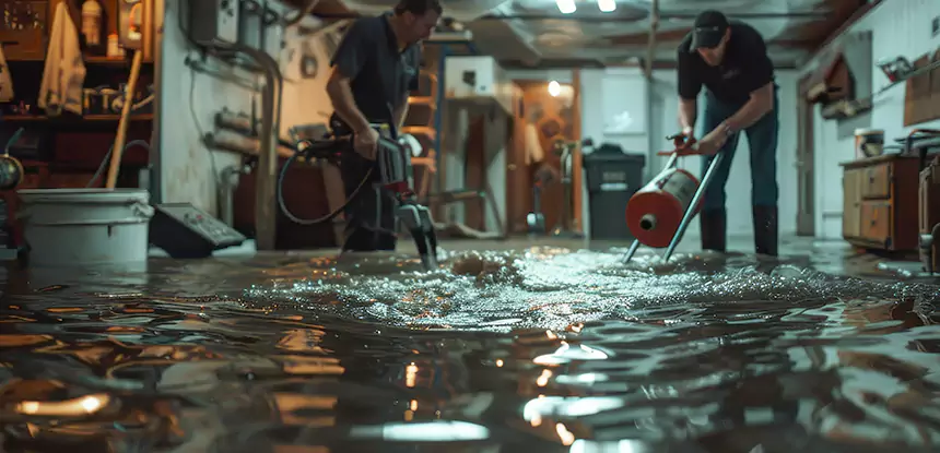 Basement Water Damage Cleanup Moreland