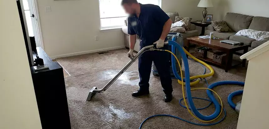 Flooded Basement Carpet Cleanup Moreland