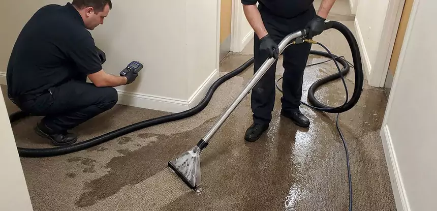 Basement Flooded Carpet Soaked Recovery in Moreland