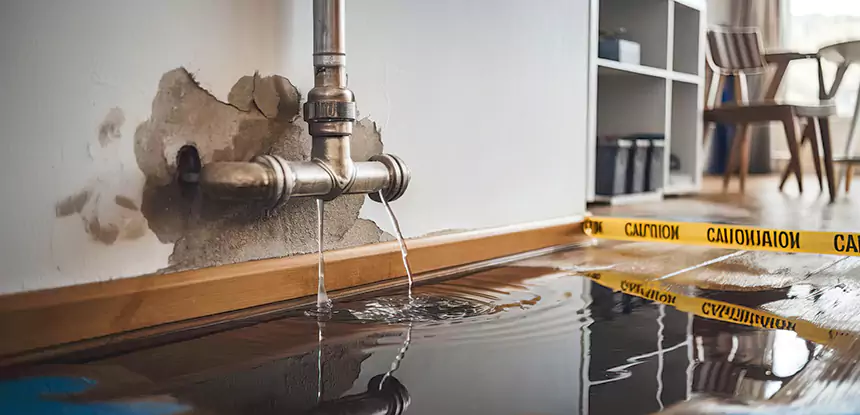 Burst Pipe Cleanup in Moreland