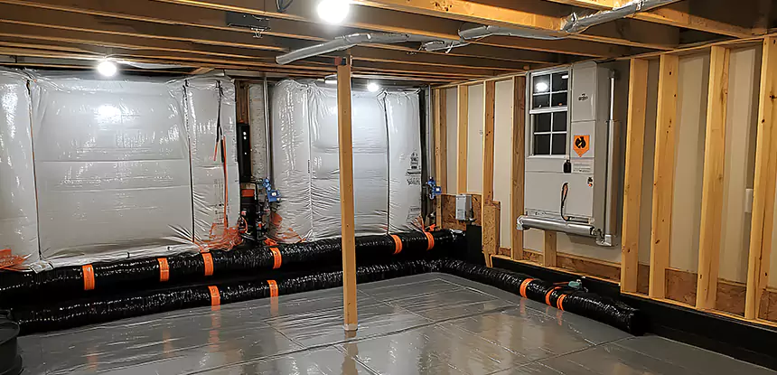 Crawl Space Humidity Control in Moreland
