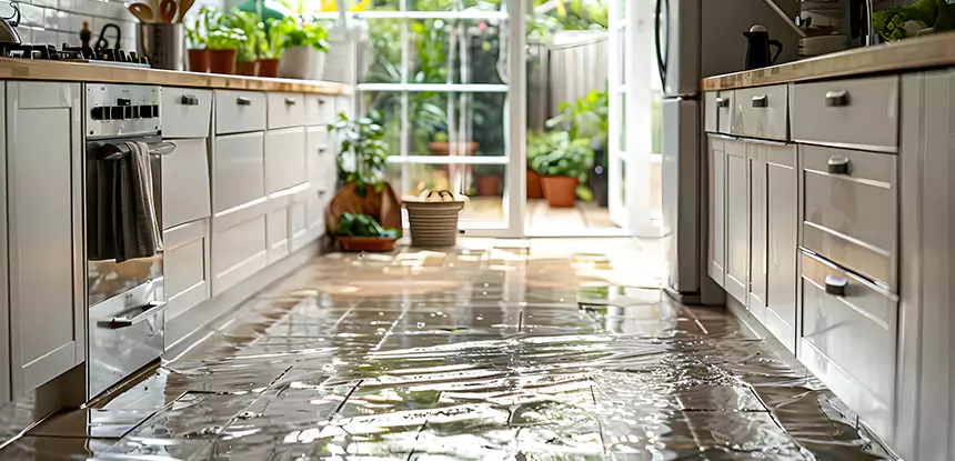 Kitchen Water Mitigation Services in Moreland