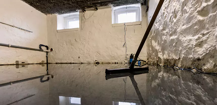 Basement Water Cleanup in Moreland