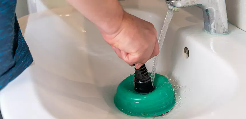 Sink Standing Water Blockage Removal in Moreland