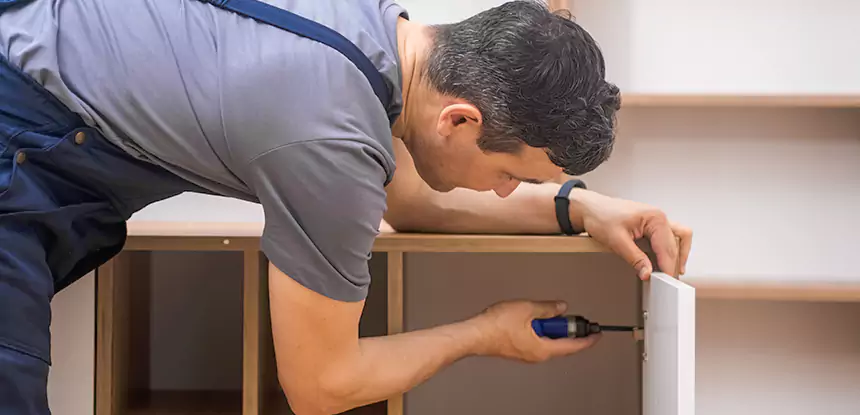 Water Damaged Cabinet Repair in Moreland