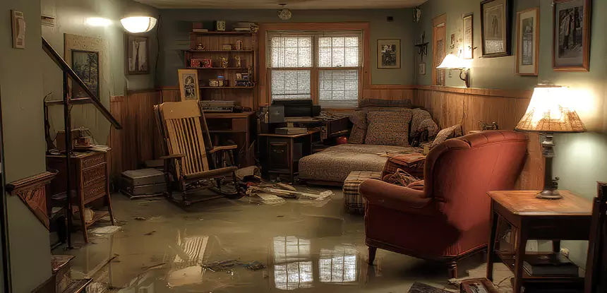 Professional Wet Basement Cleanup Services in Moreland, GA