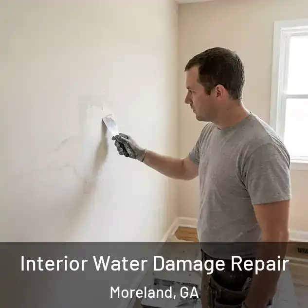 Interior Water Damage Repair Moreland, GA