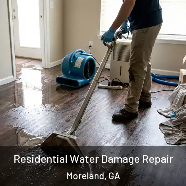  Residential Water Damage Repair Moreland, GA