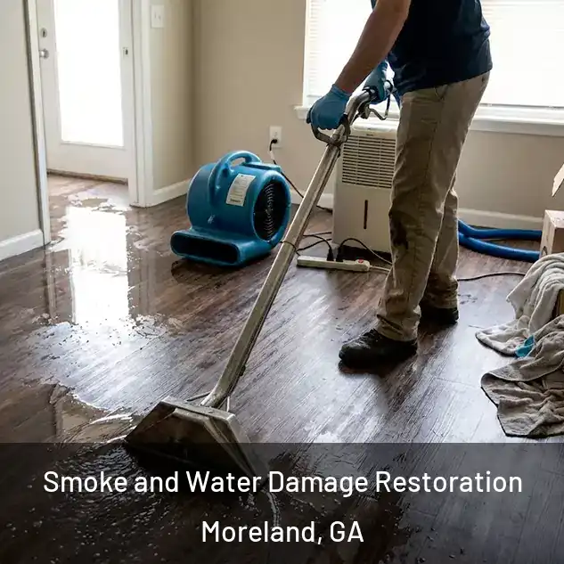  Smoke and Water Damage Restoration Moreland, GA