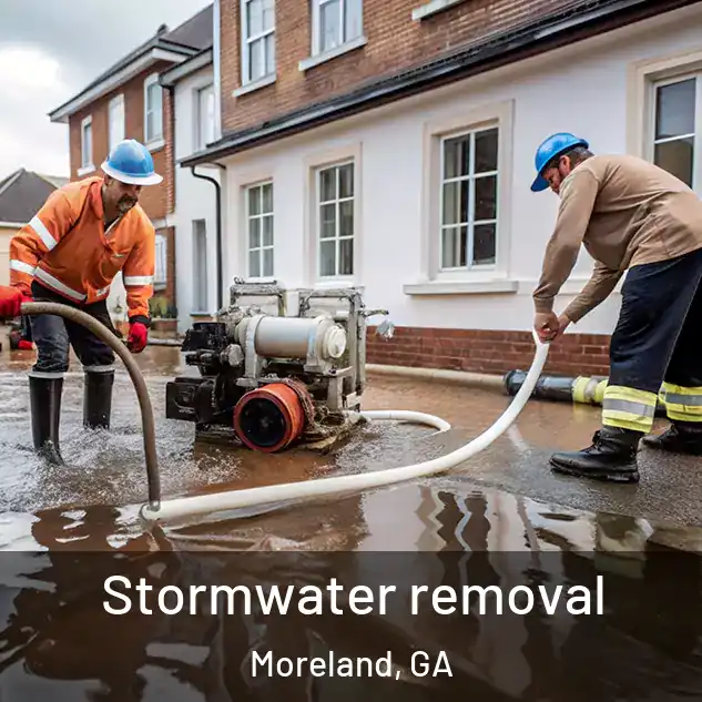  Stormwater removal Moreland, GA