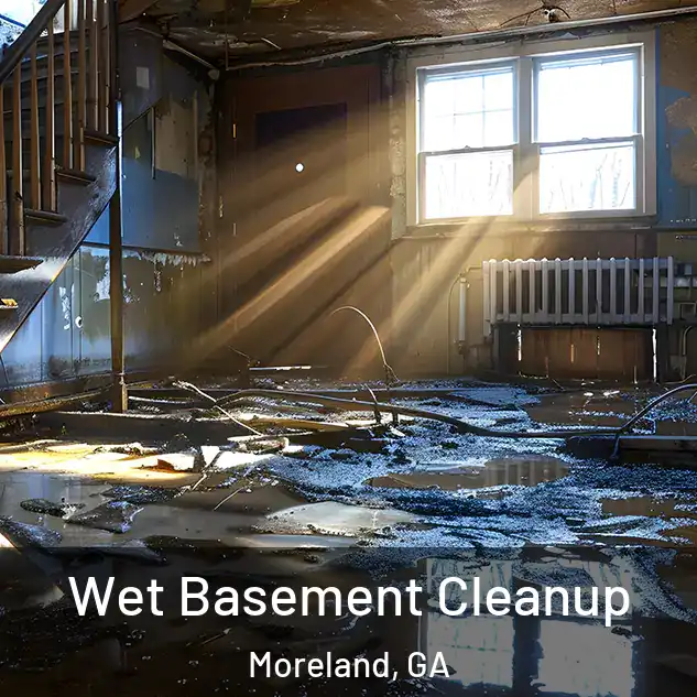  Wet Basement Cleanup Moreland, GA